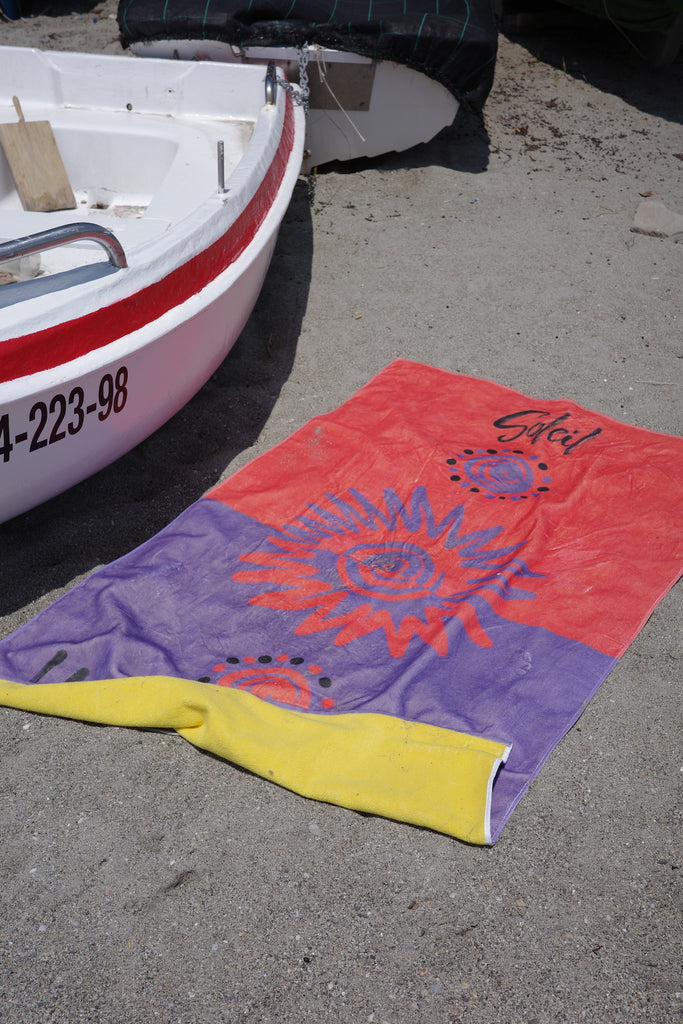 'Soleil Purple' The Honeymooners Towel 2.0