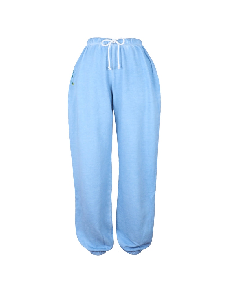 'Washed Blue' Airport Sweatpants