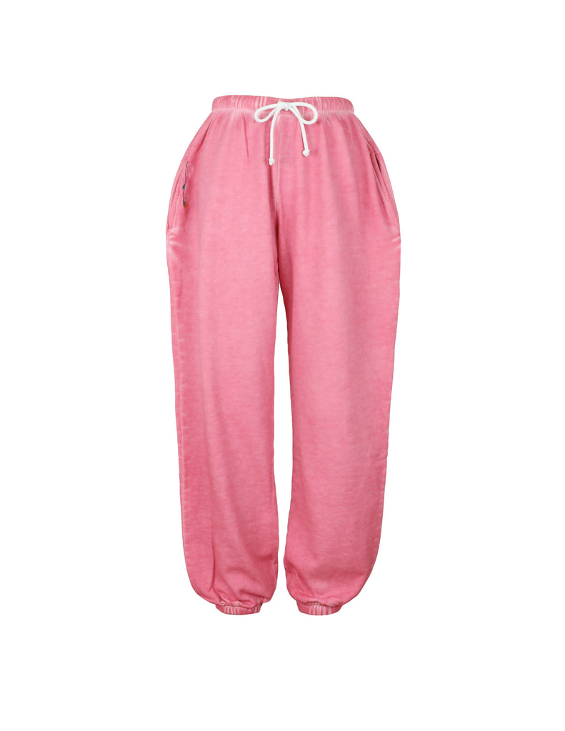 'Washed Pink' Airport Sweatpants
