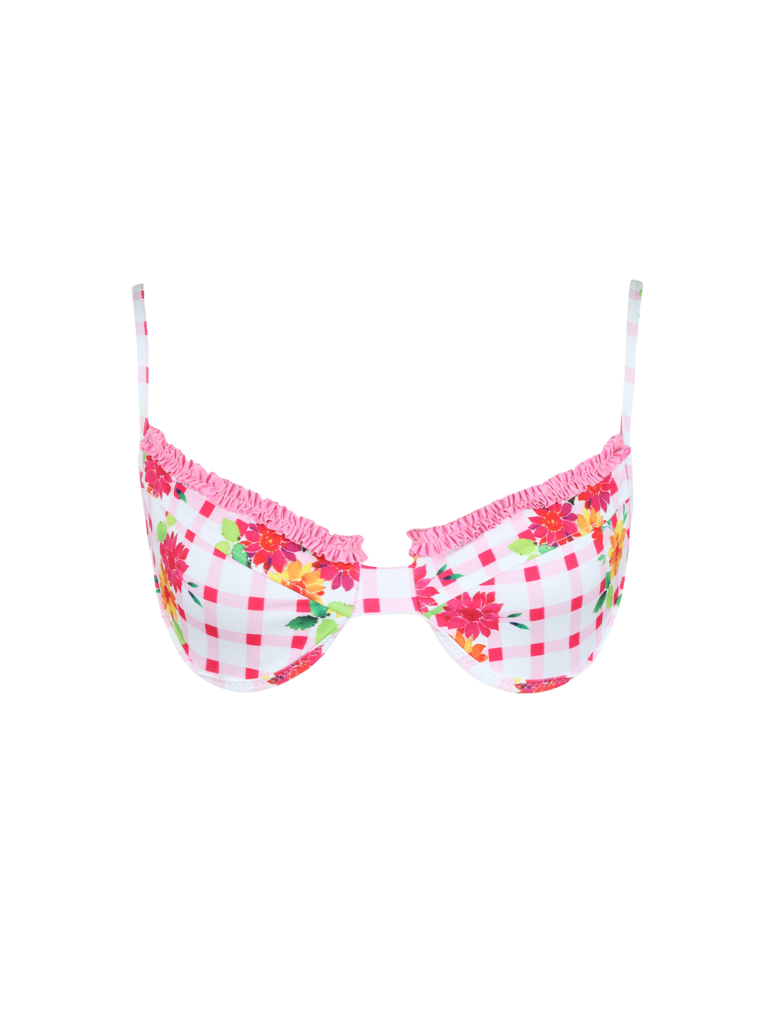 'Minetta St' Ruffled Up Underwire Top
