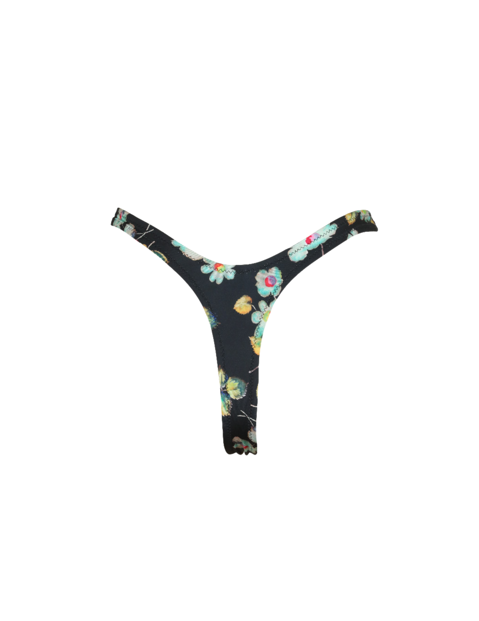 'Avenue C' High Cut Thong Bottoms