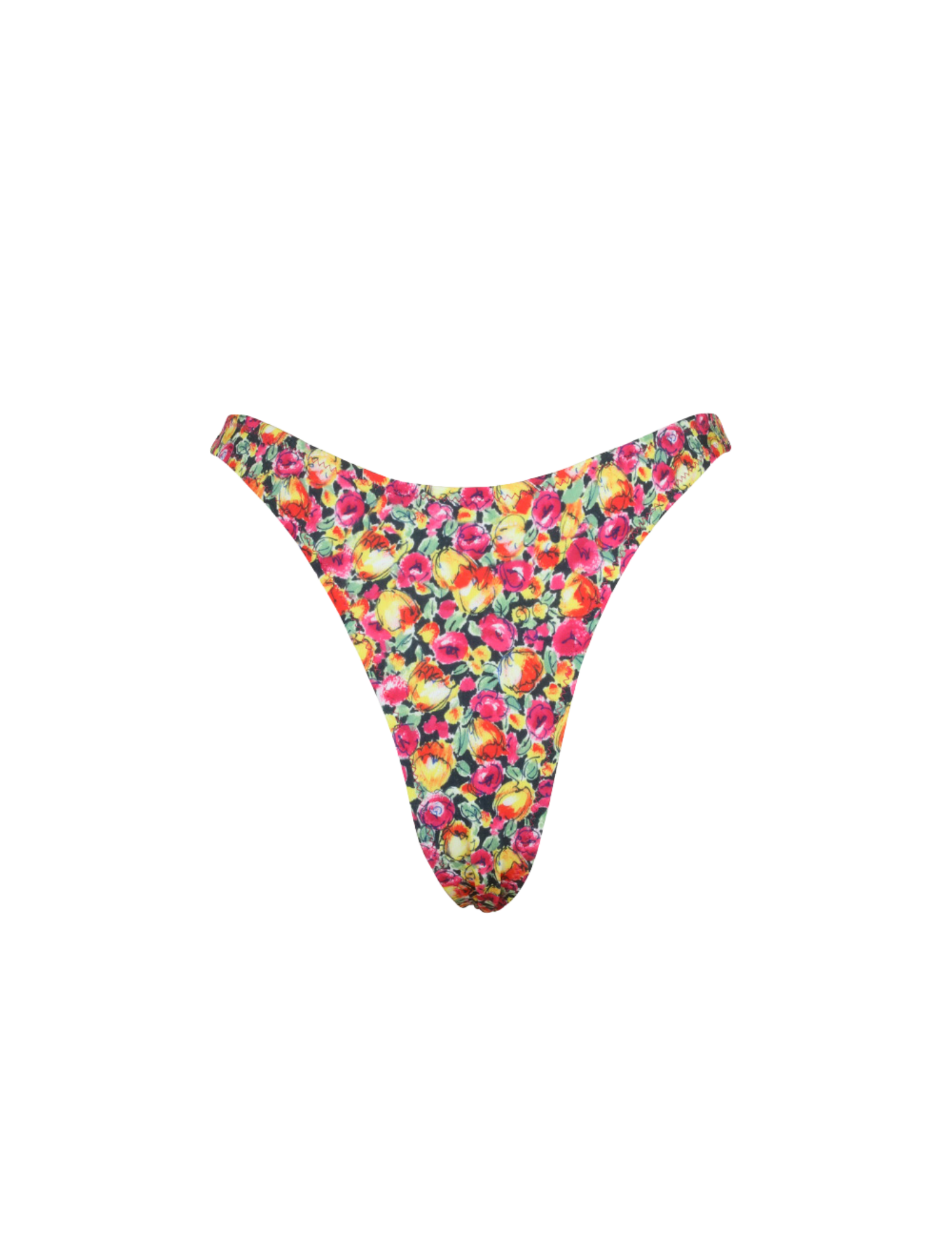 'E Houston' High Cut Thong Bottoms
