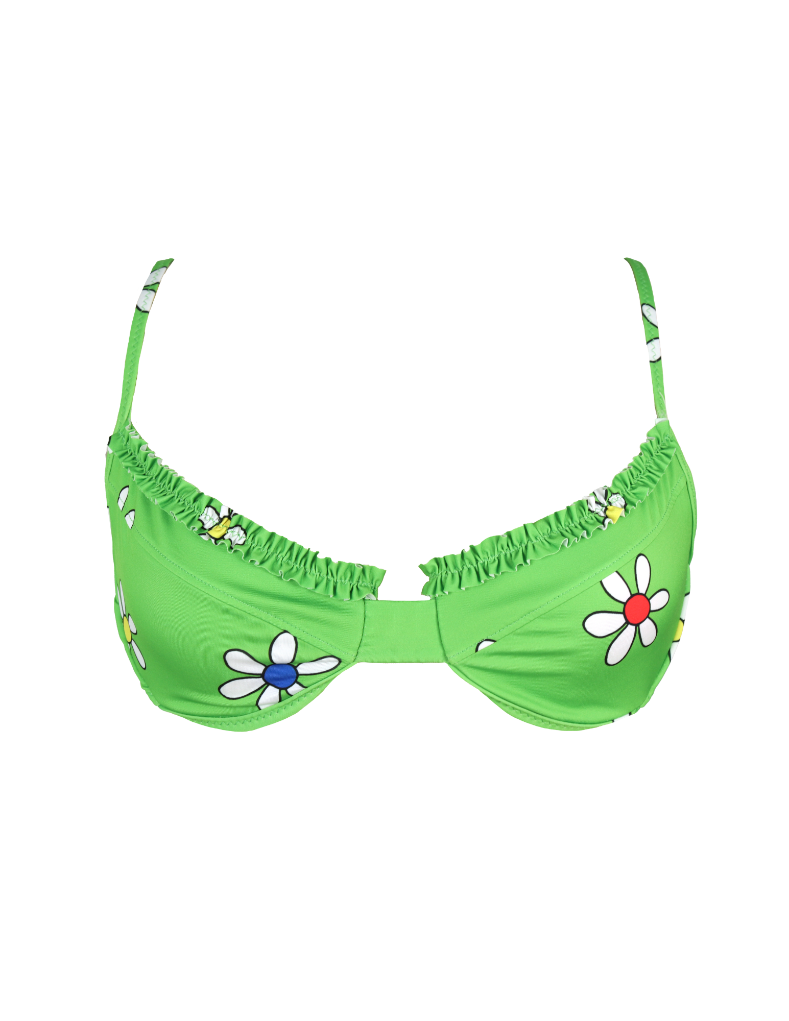 'Fools Fall In Love' Ruffled Up Underwire Top