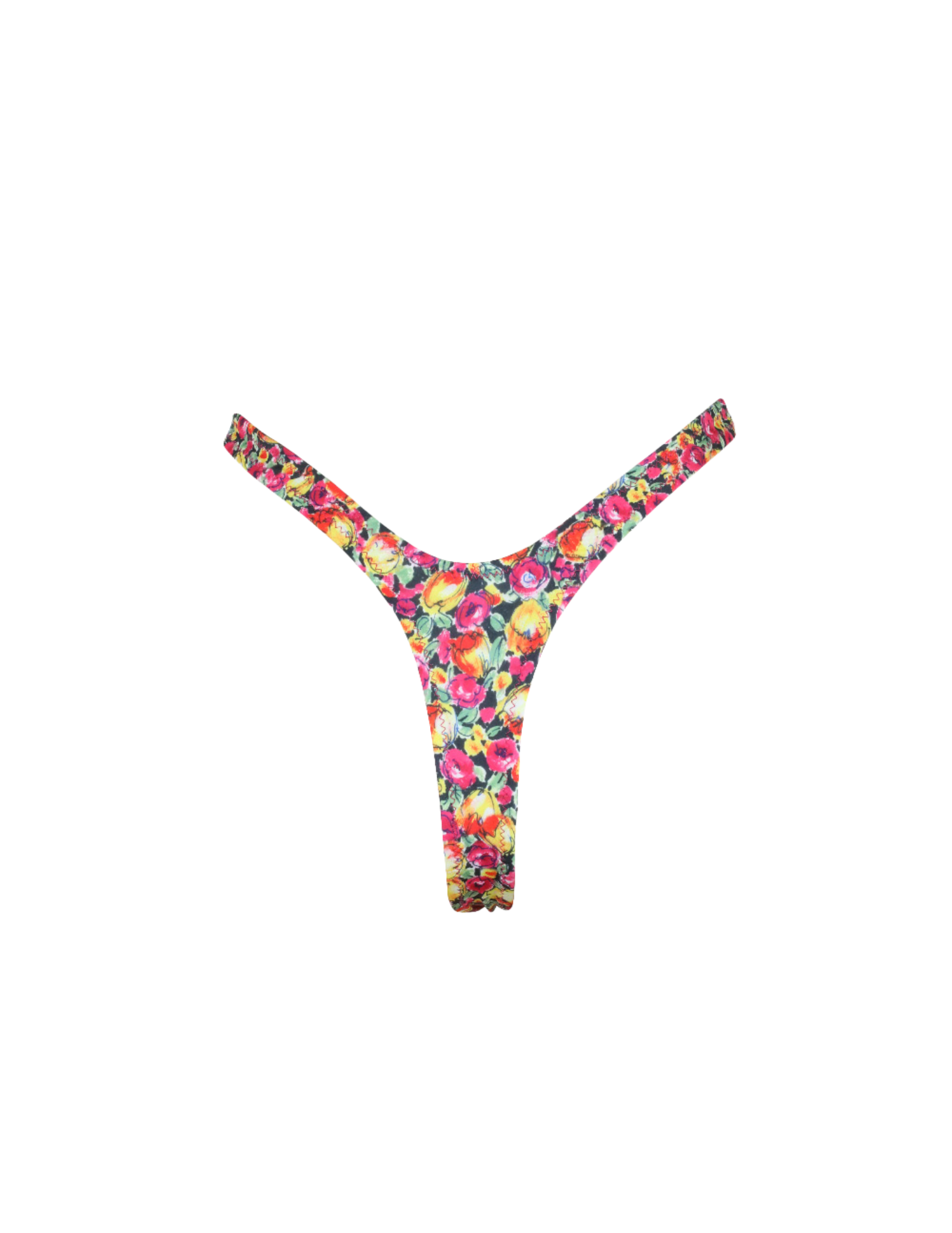 'E Houston' High Cut Thong Bottoms