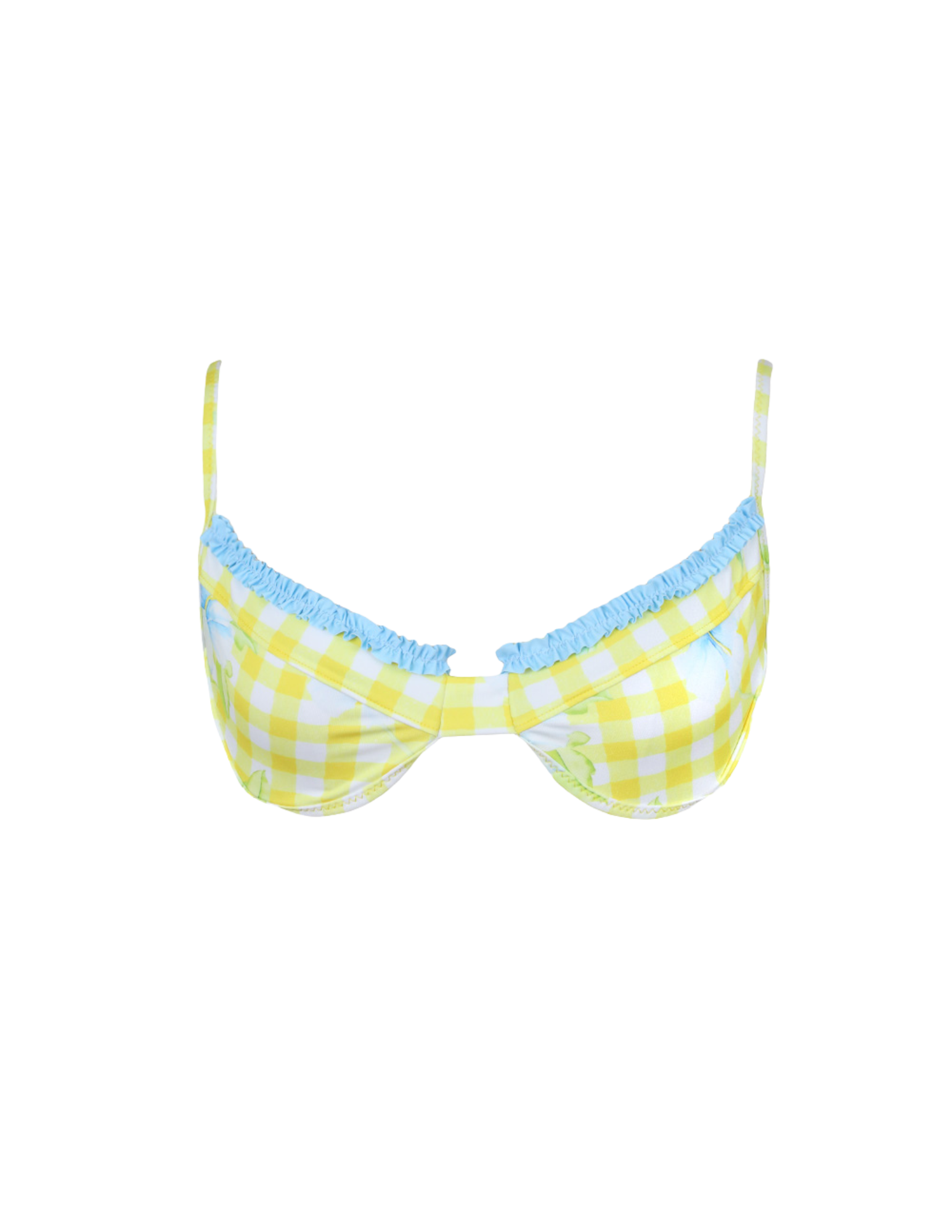 'Rivington St' Ruffled Up Underwire Top