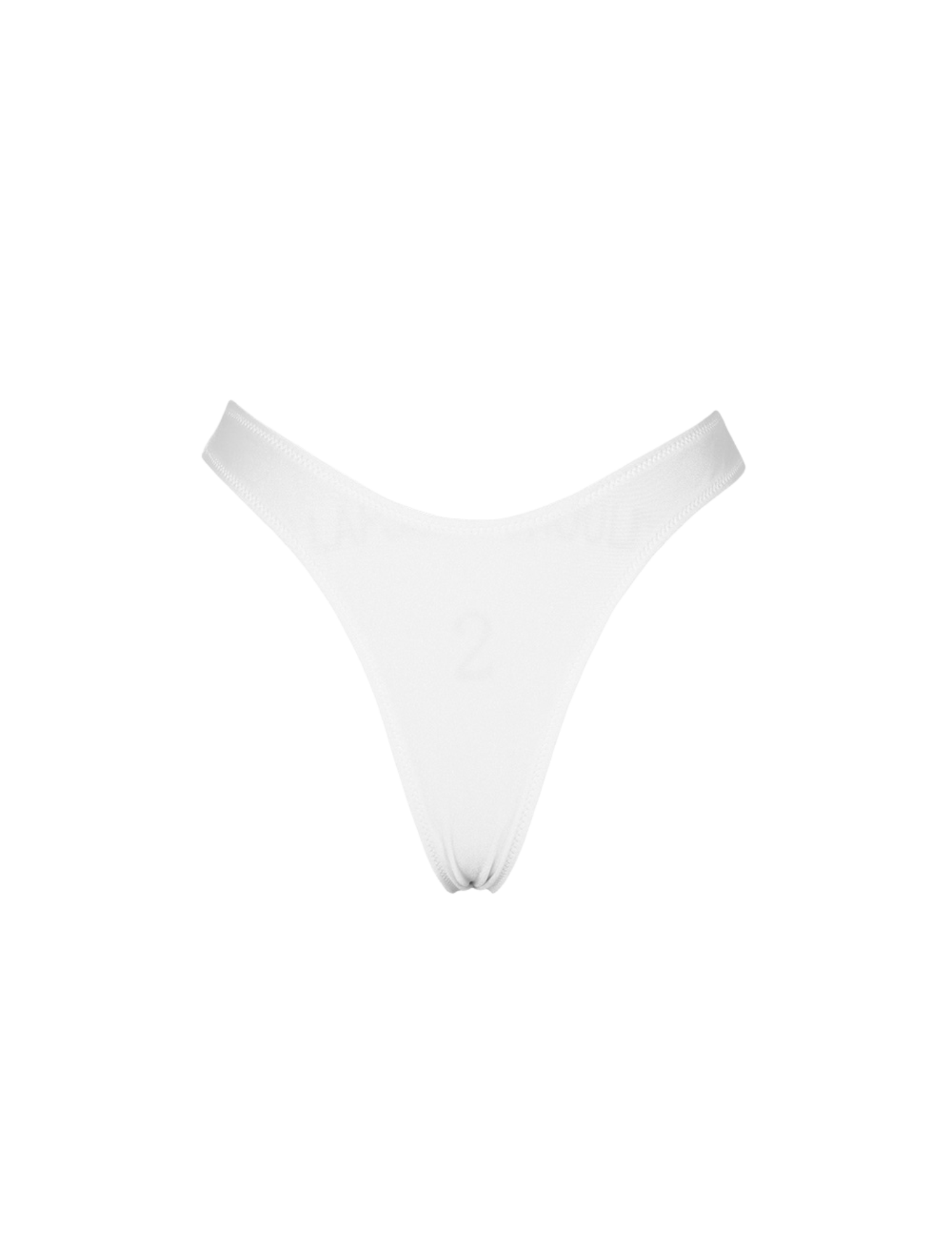 'Runaway Bride' High Cut Cheeky Bottoms