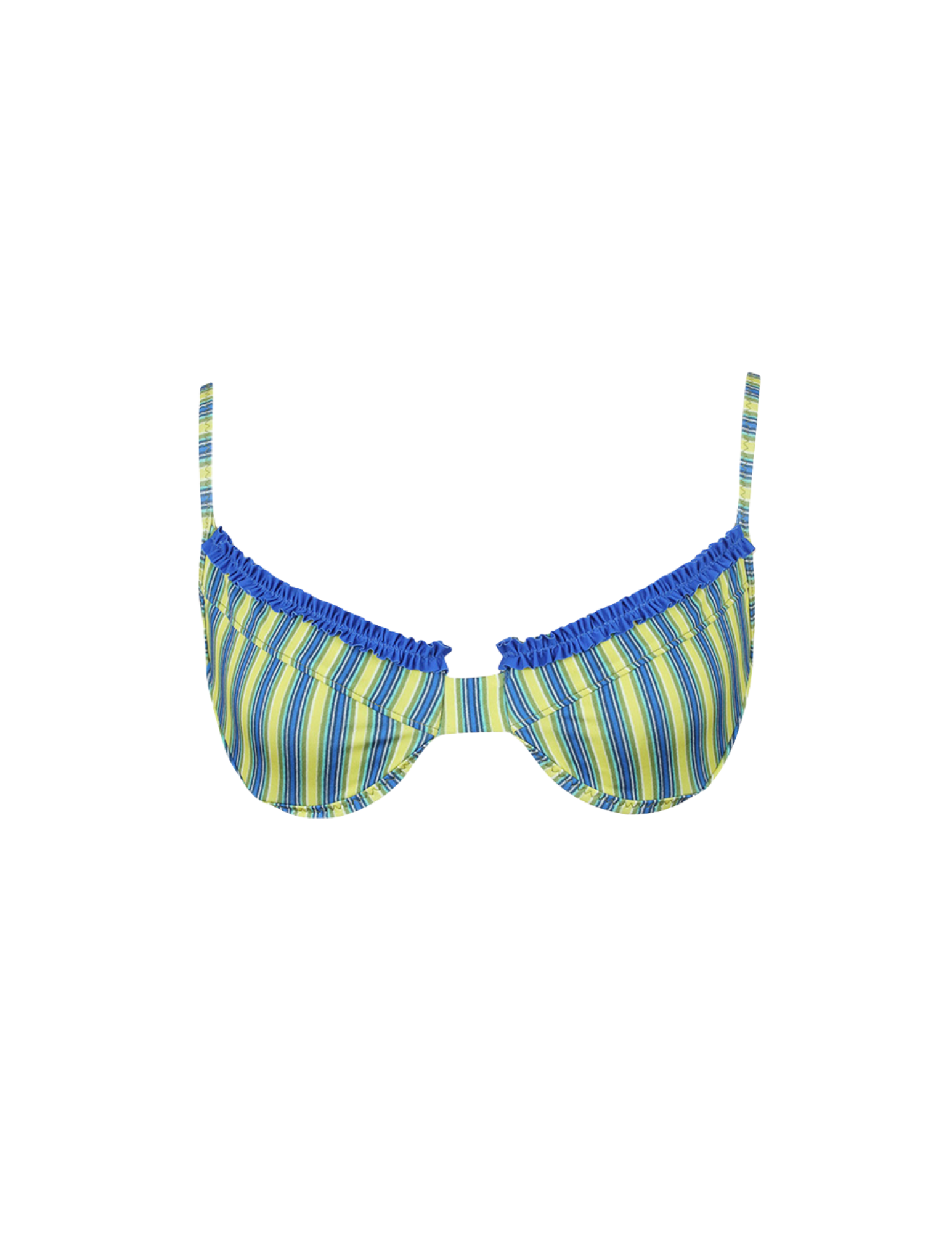 'Allen St' Ruffled Up Underwire Top