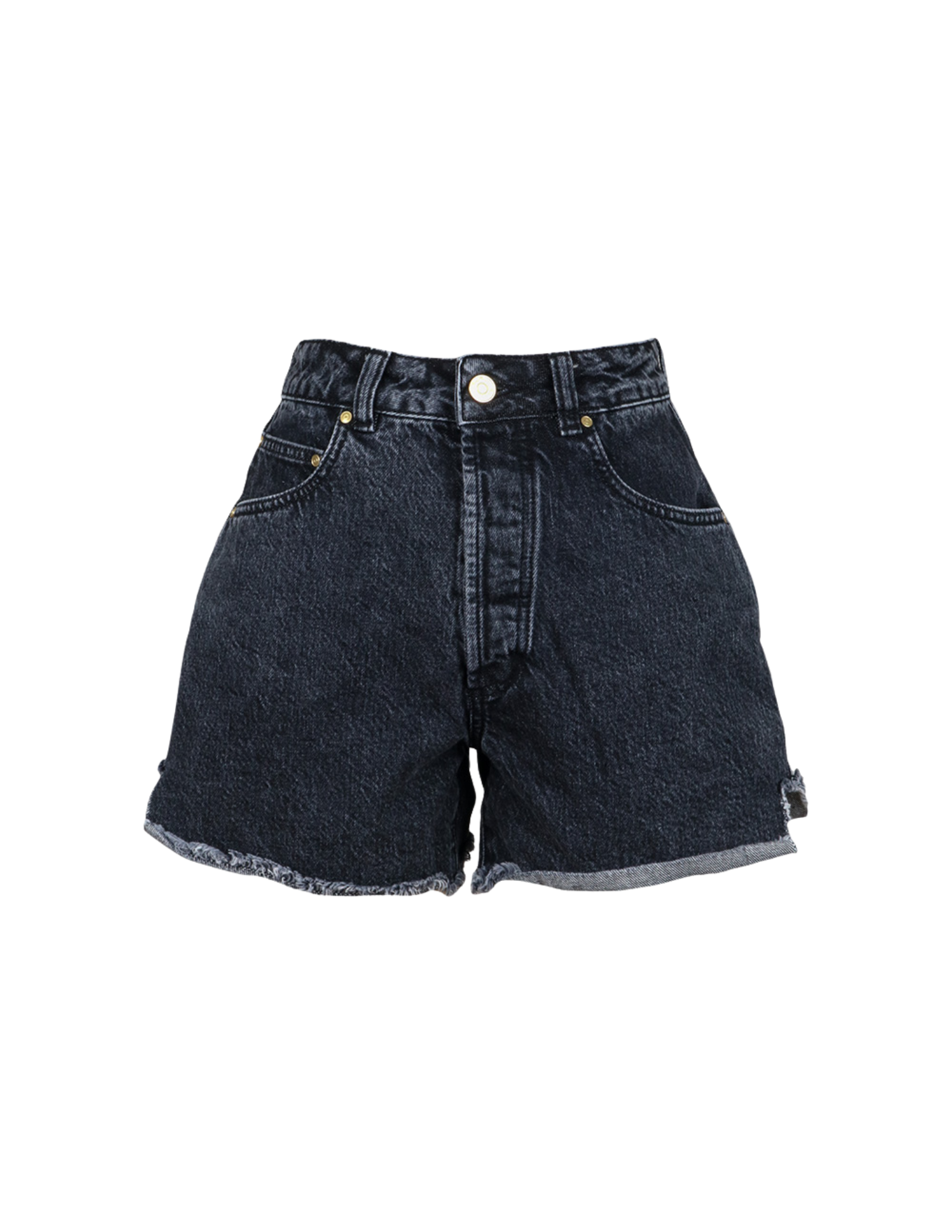Grey Denim Short