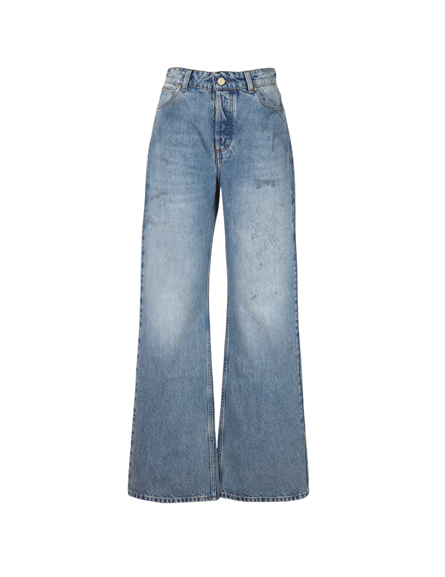 'Vintage Wash' Bootcut Denim
