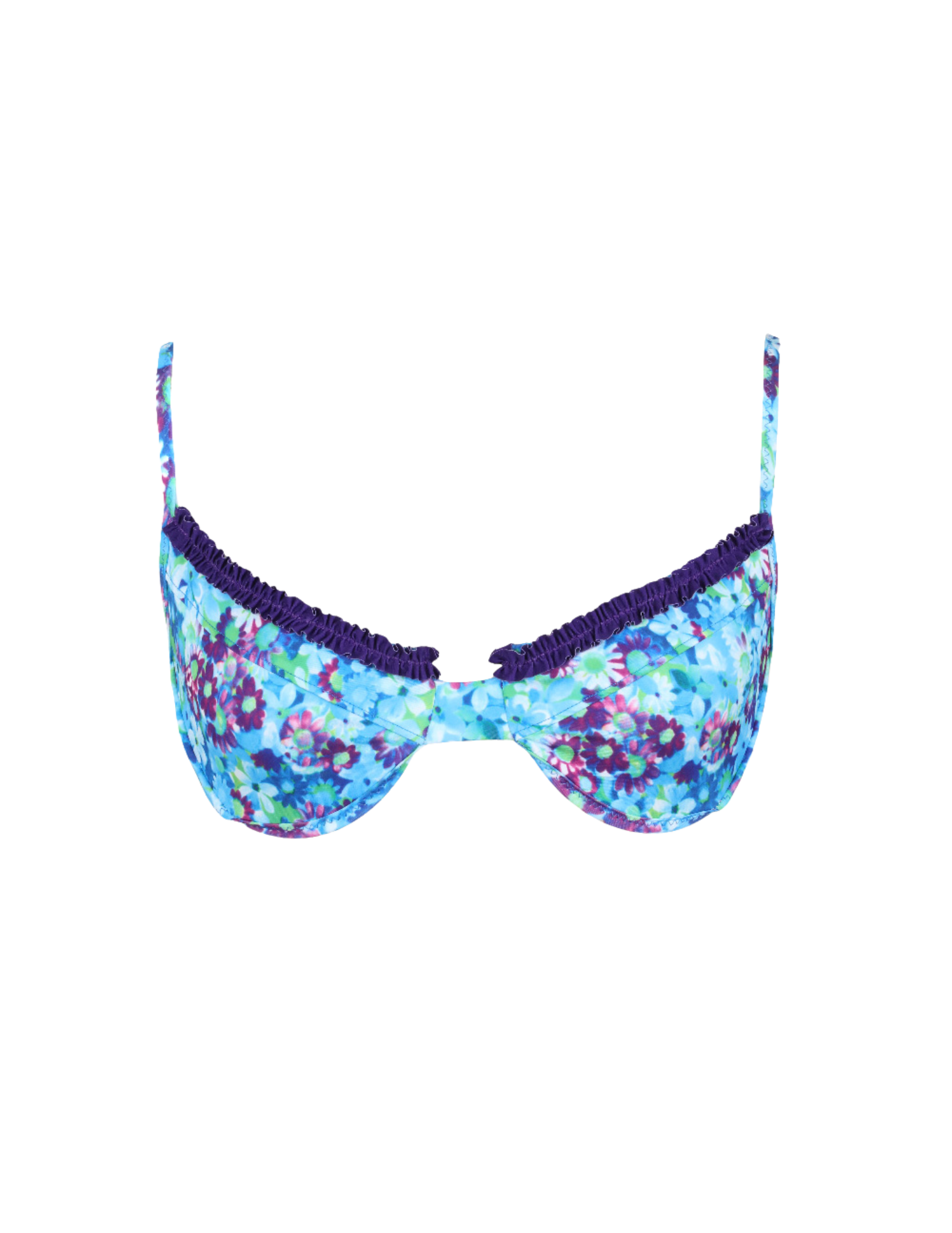 'Water St' Ruffled Up Underwire Top