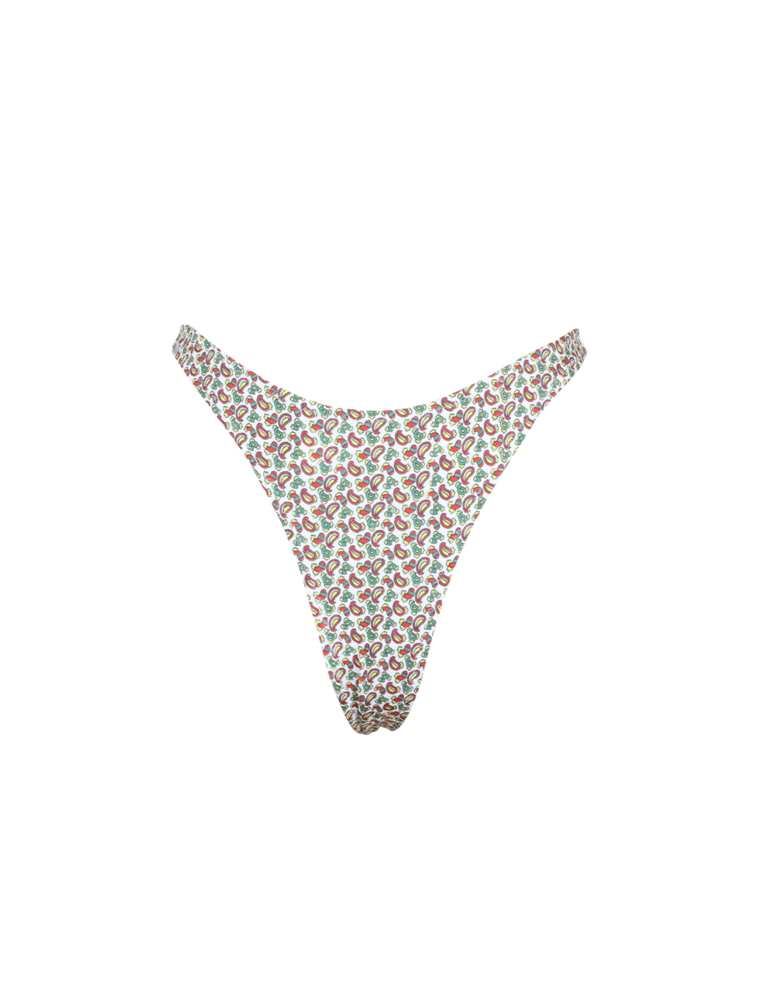 'Bayard St' High Cut Thong Bottoms