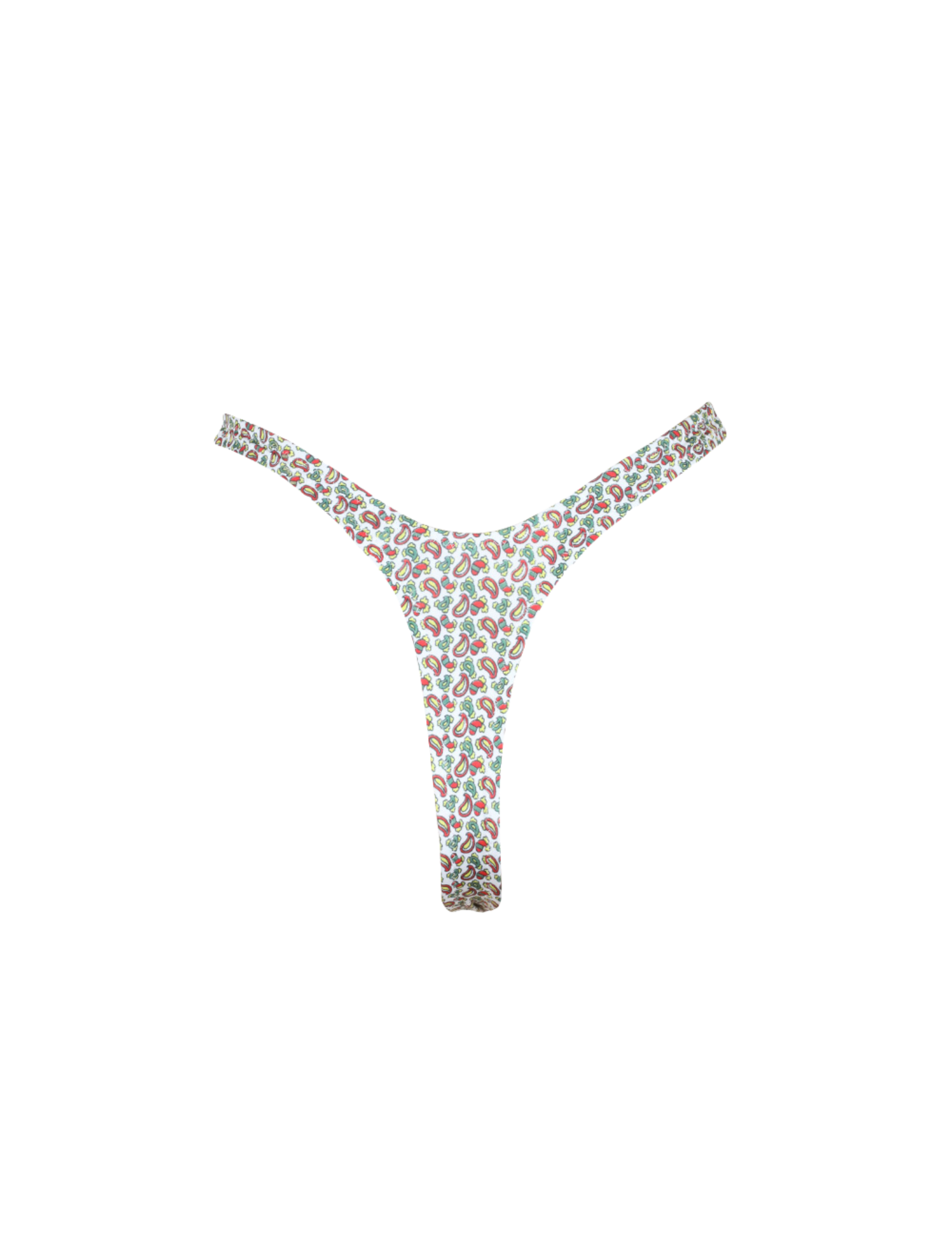 'Bayard St' High Cut Thong Bottoms