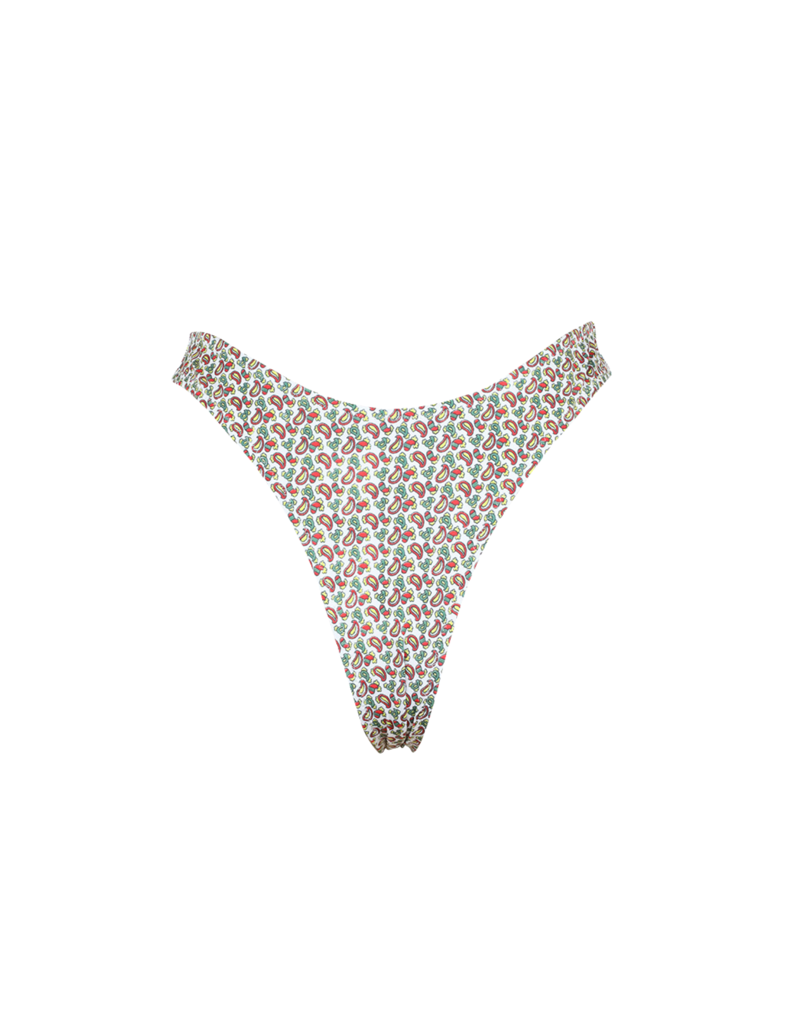 'Bayard St' High Cut Cheeky Bottoms