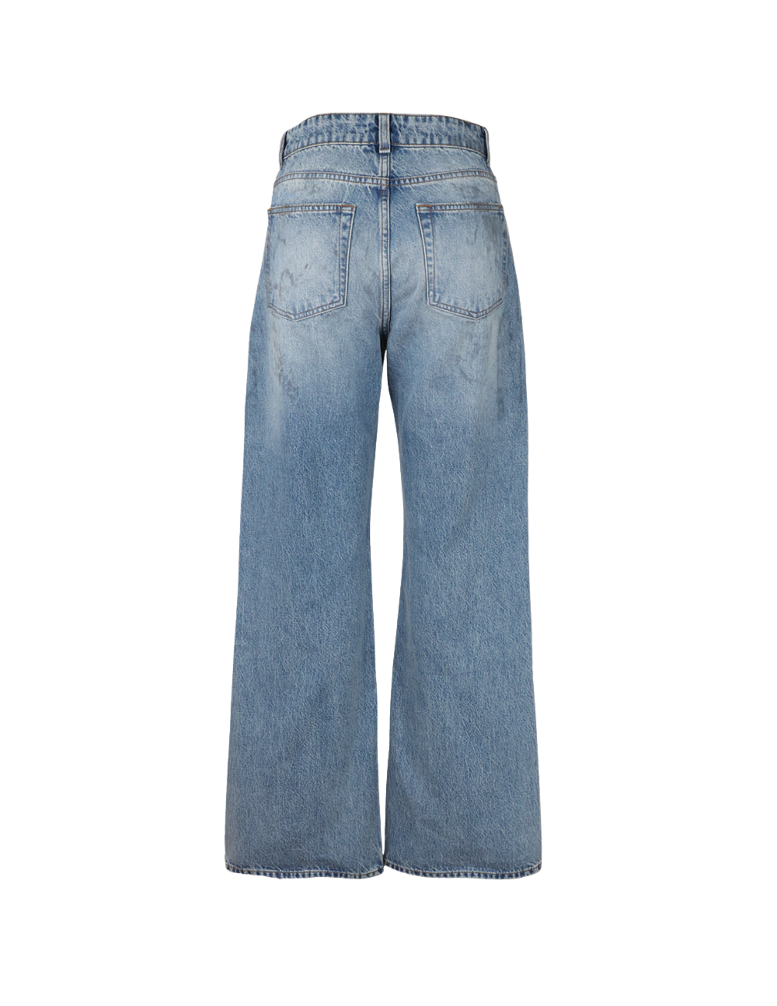 'Vintage Wash' Bootcut Denim