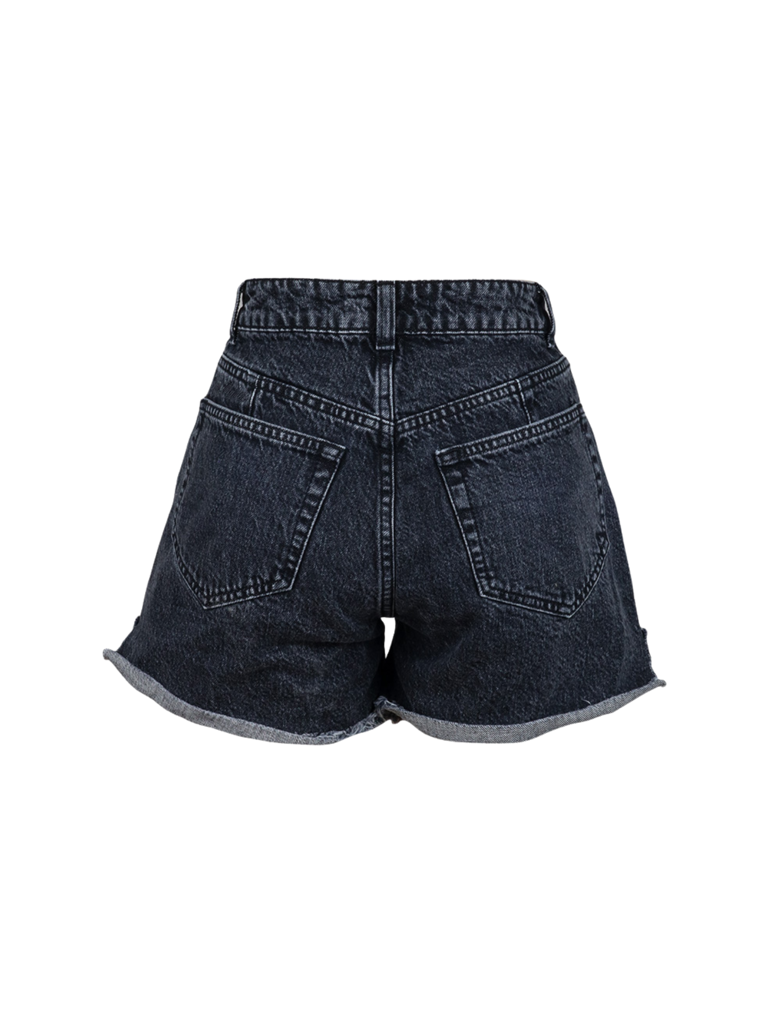 Grey Denim Short