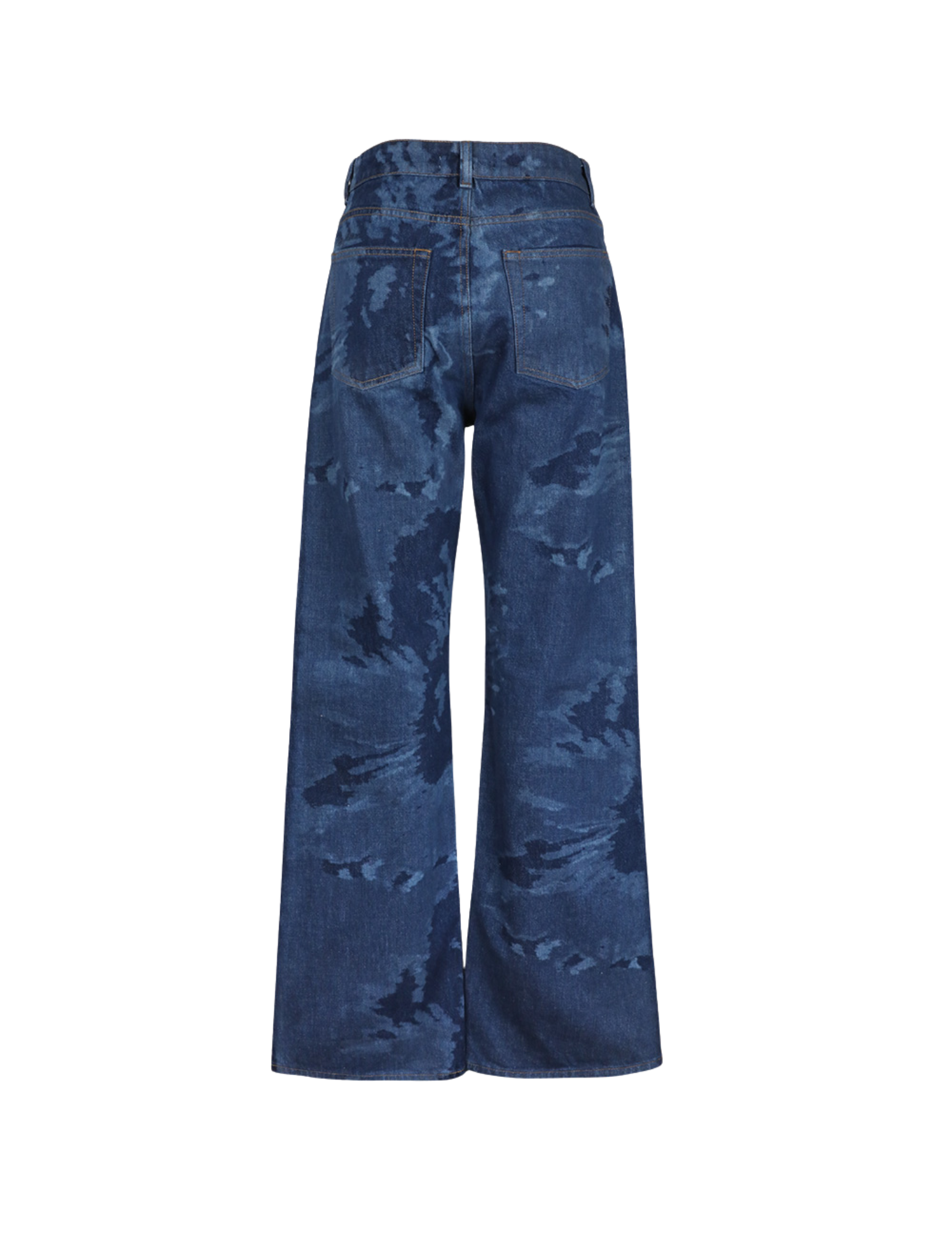 'Laser Floral' Bootcut Denim