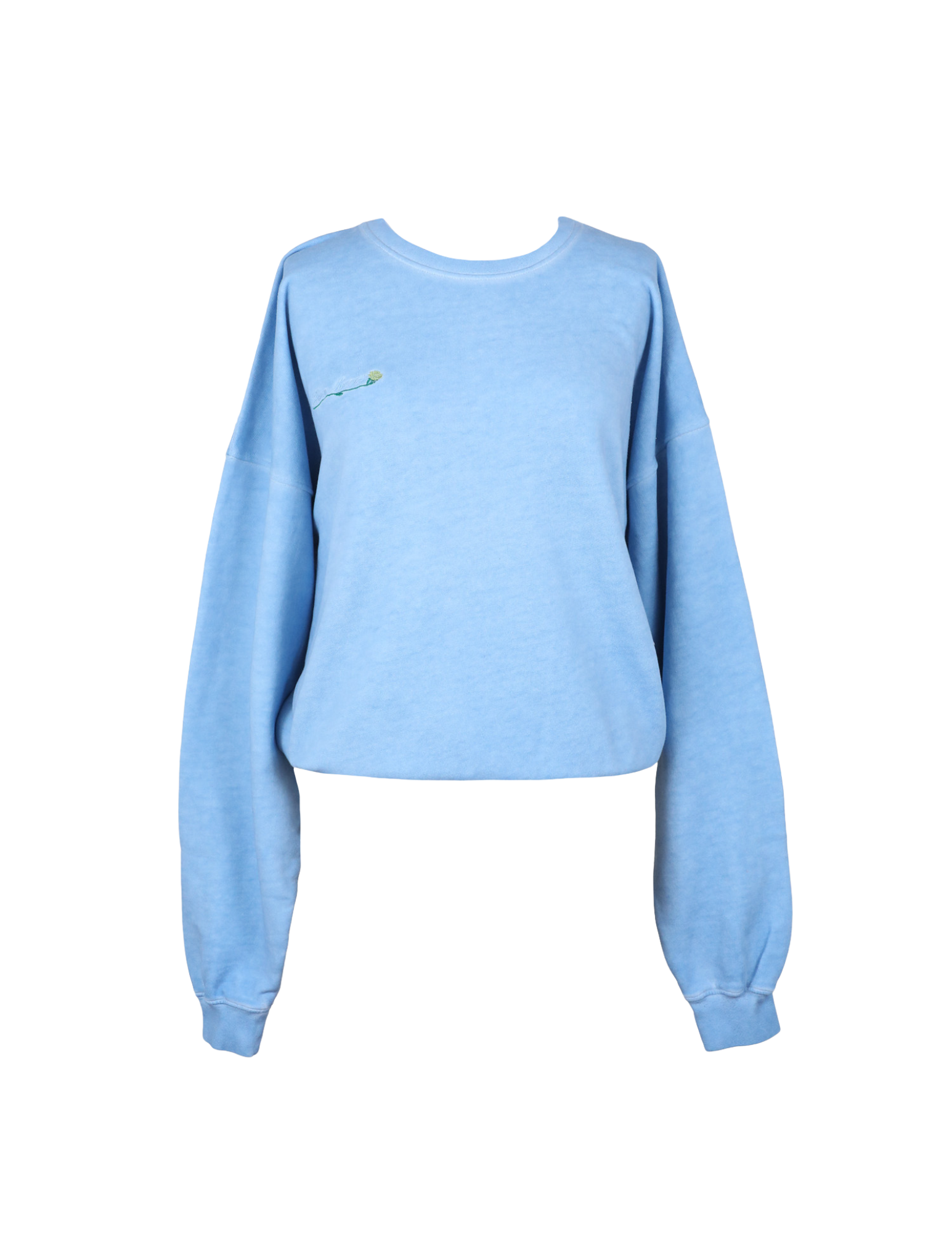 'Washed Blue' Heavy Classic Crewneck