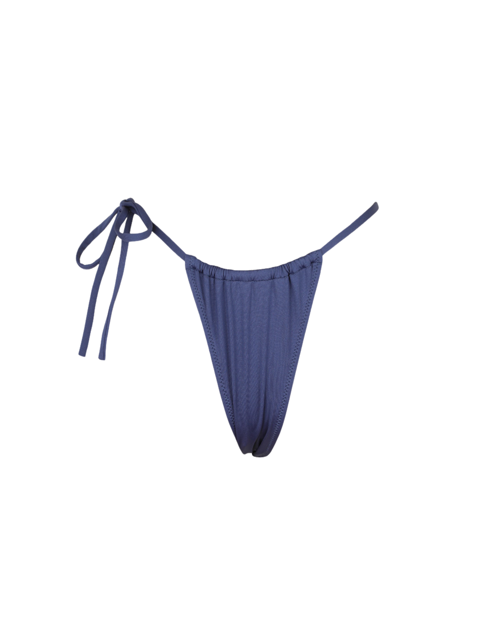 'Racing Blue' Side Tie Bottoms