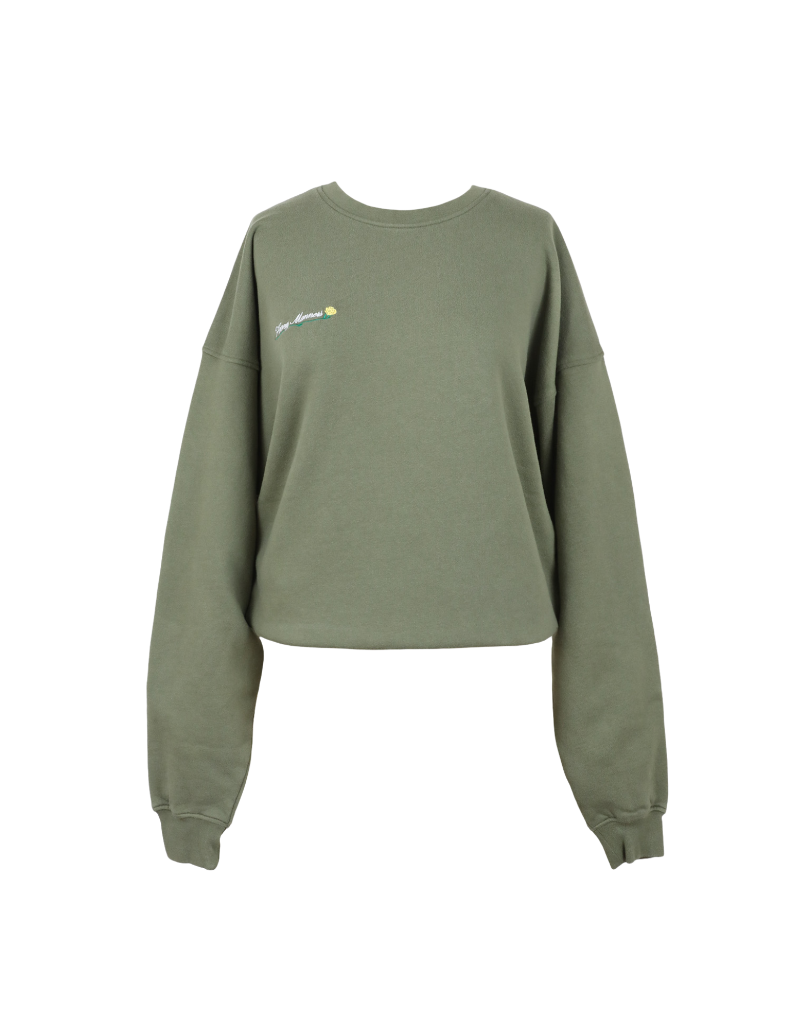 'Moss' Heavy Classic Crewneck
