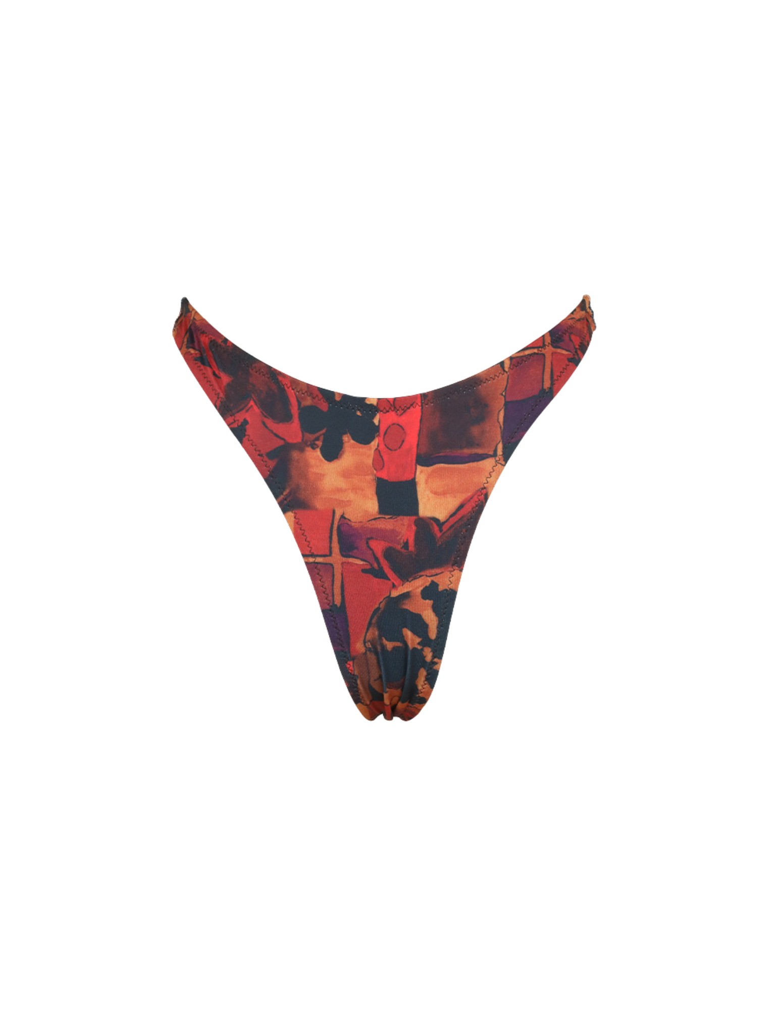 'Great Jones' High Cut Thong Bottoms