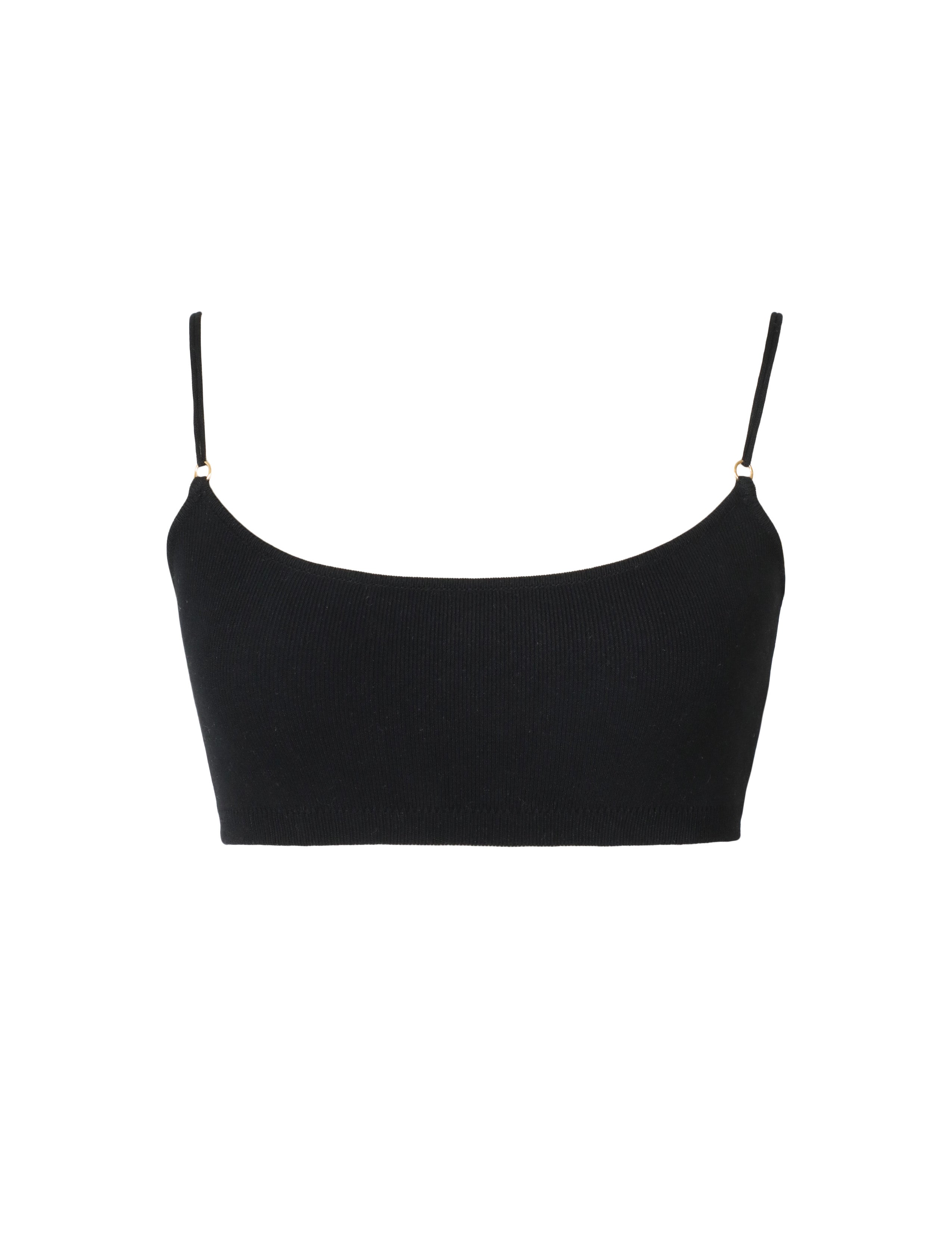 'Black' Bunny Knit Top