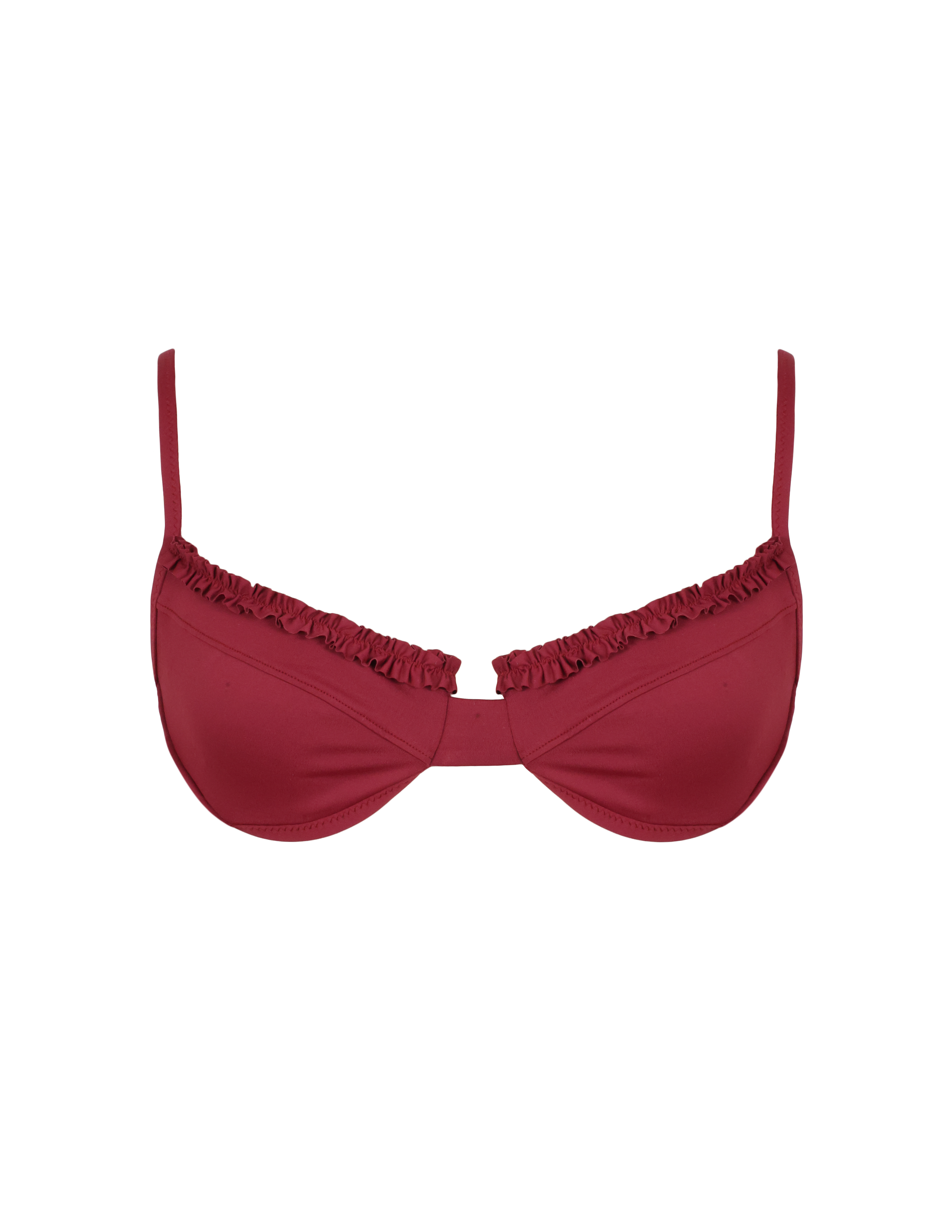 'Dreamlover' Ruffled Up Underwire Top