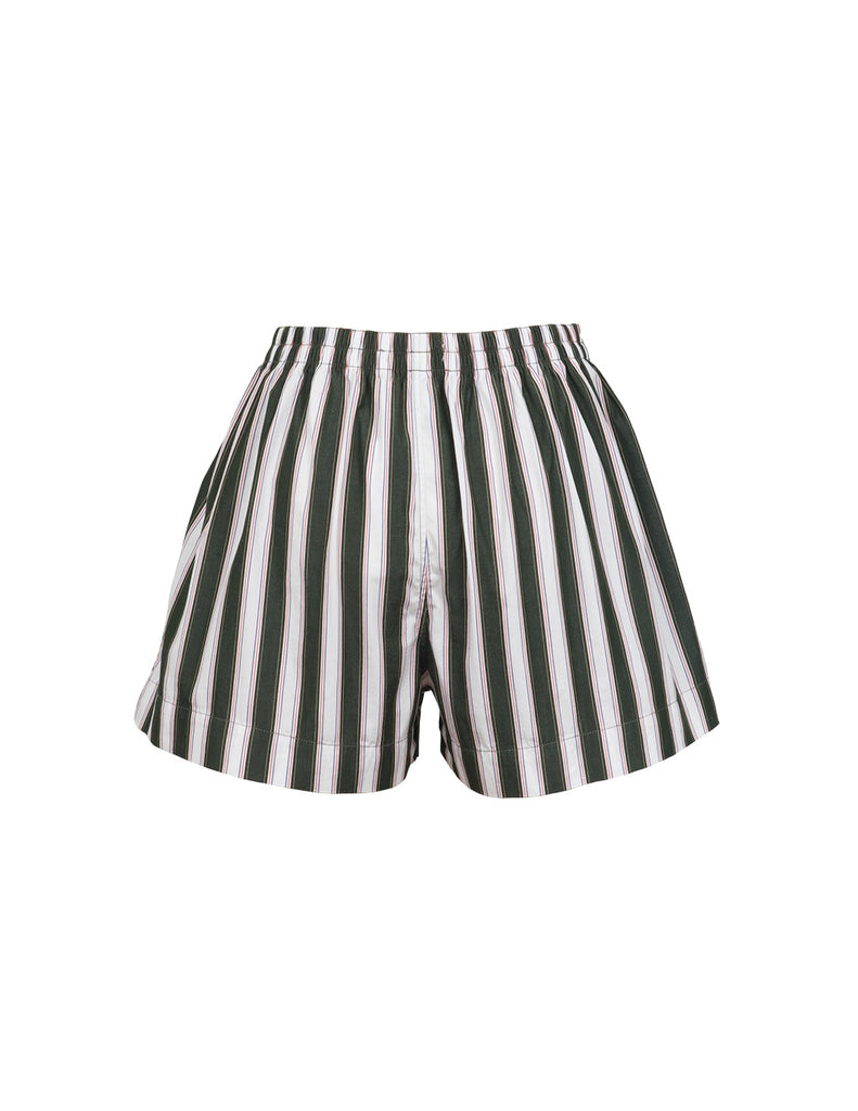 'Forest Green Stripe' Boxers