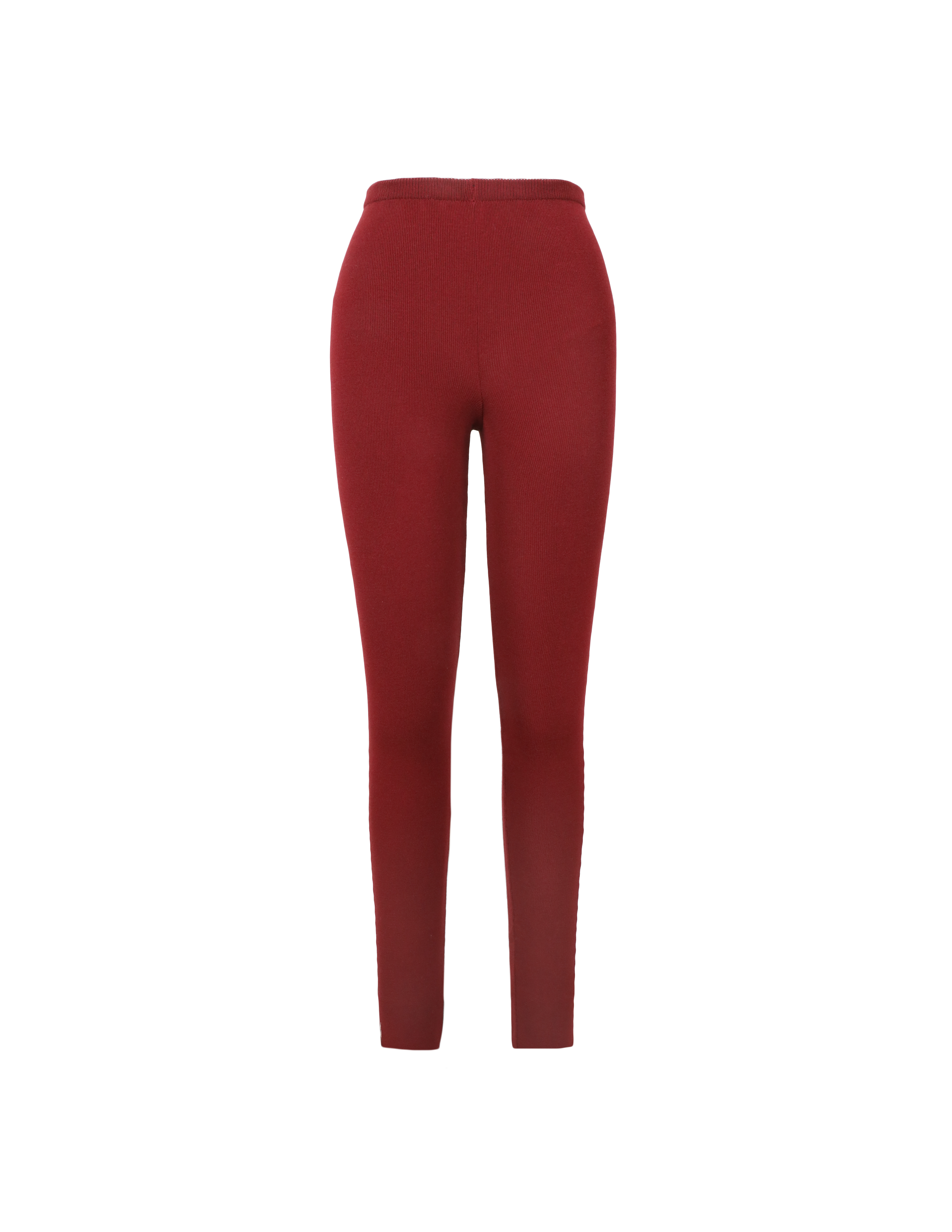 'Maroon' Knit Legging