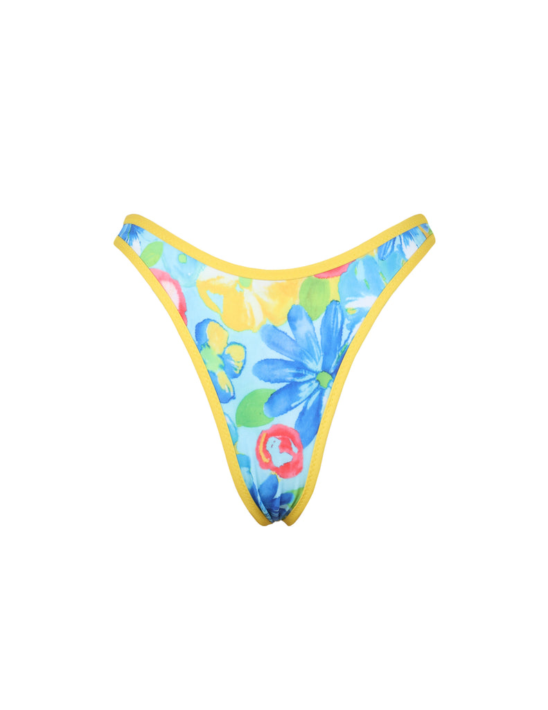 'La Sera Prima' High Cut Thong Bottoms