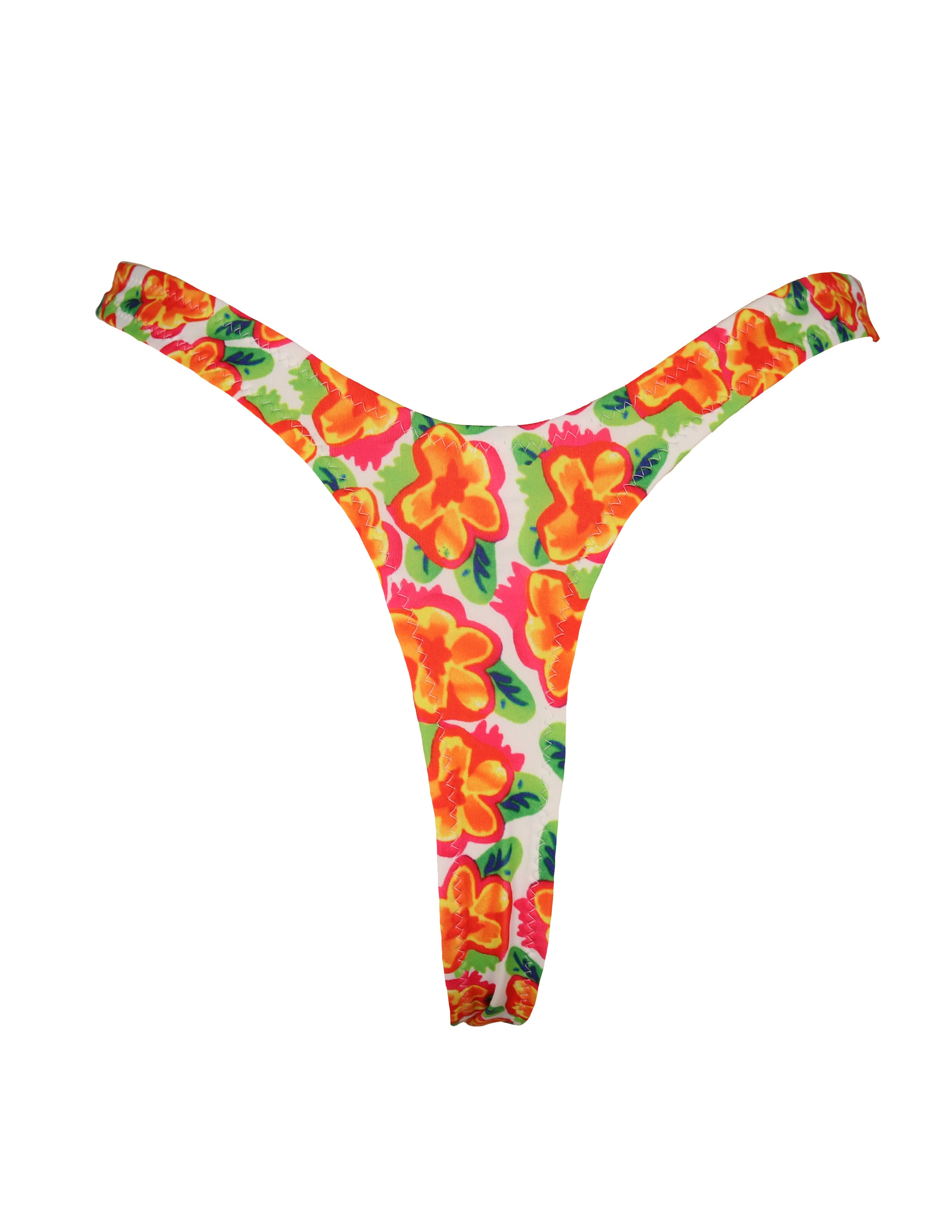 'Miss October' High Cut Thong Bottoms