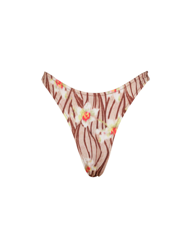 'Park Ave' High Cut Thong Bottoms