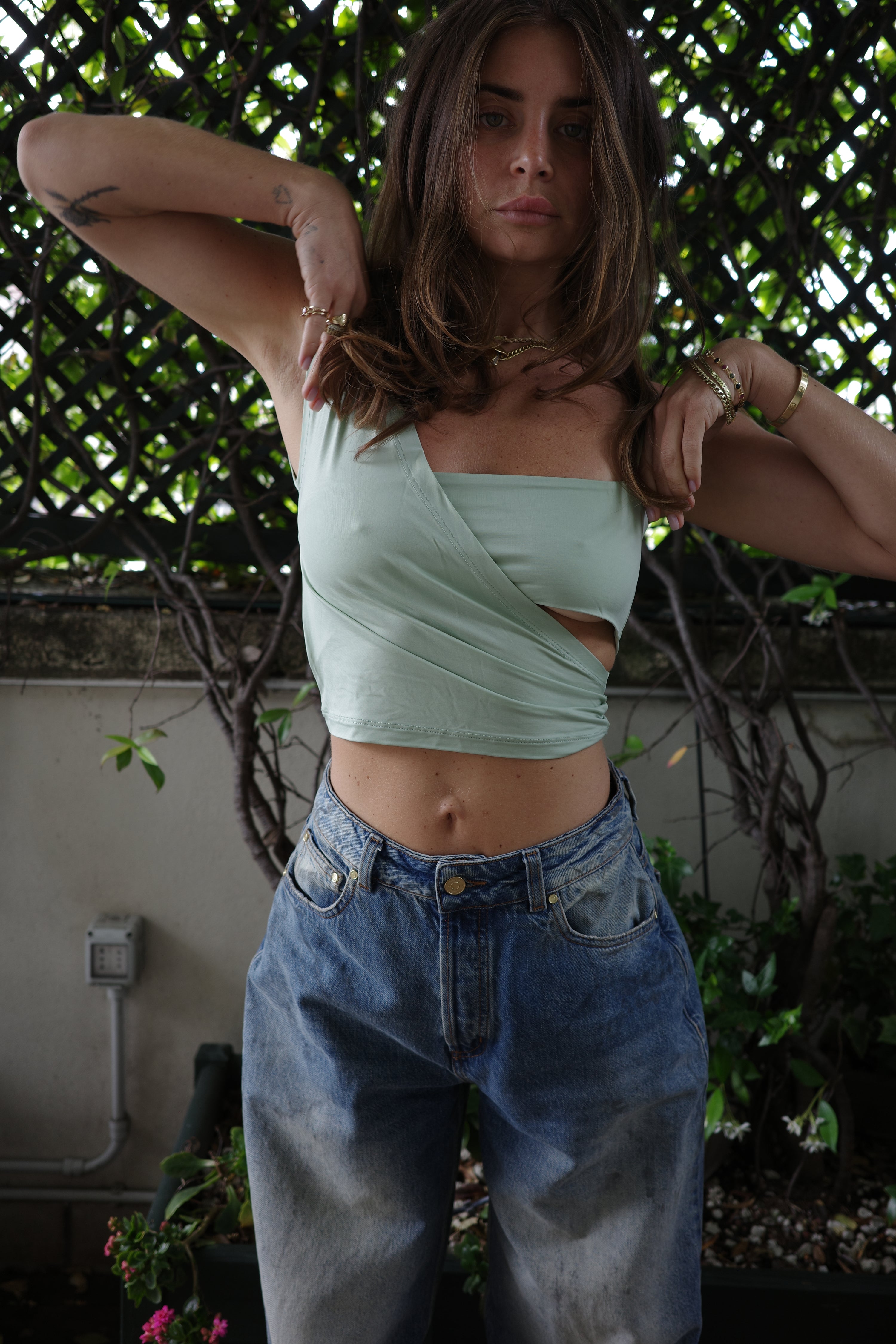 'Baby Green' Maria Top