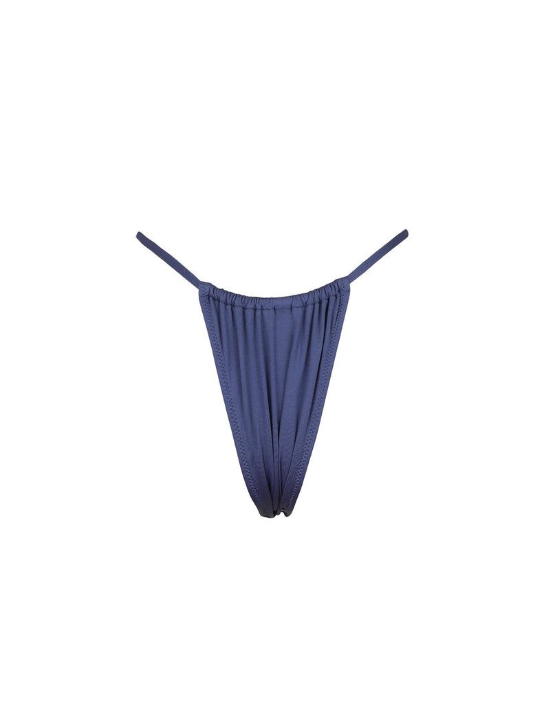 'Racing Blue' Side Tie Bottoms