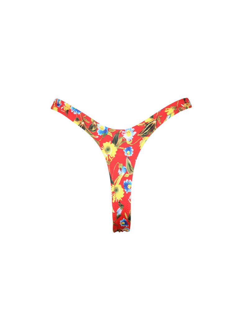 'Rockaway' High Cut Thong Bottoms