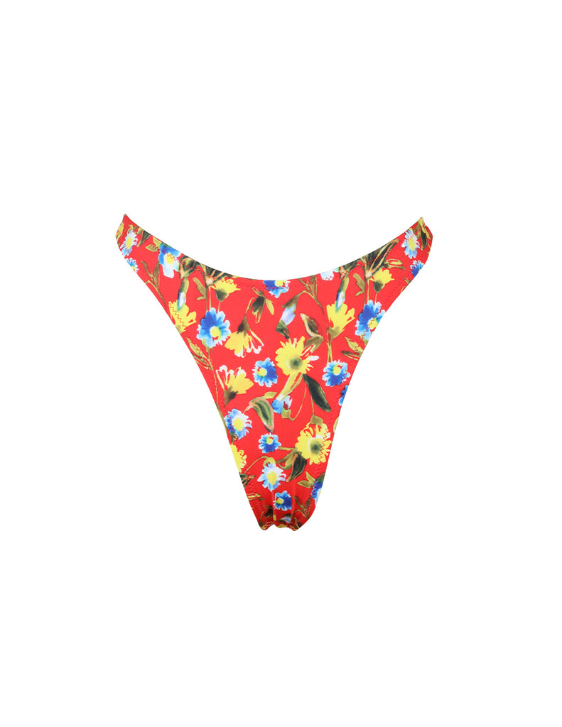 'Rockaway' High Cut Thong Bottoms