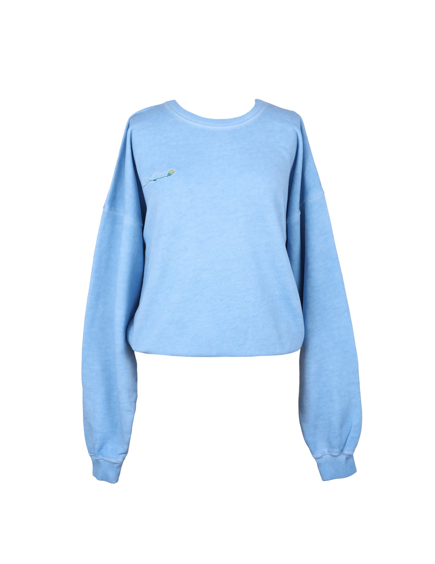'Washed Blue' Heavy Classic Crewneck