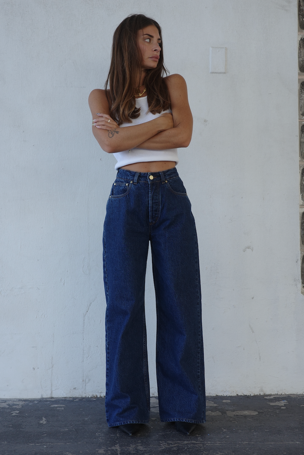 1993 Blue Denim Baggy Leg
