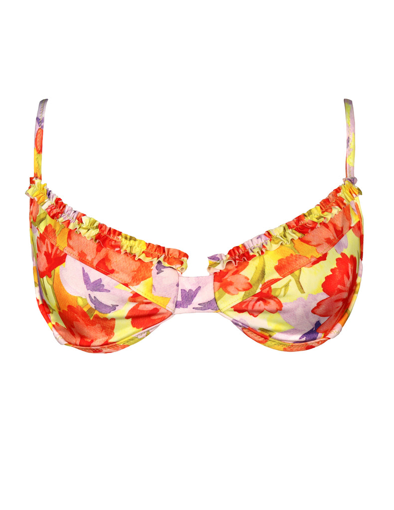 'Spring is Sprung' Ruffled Up Underwire Top